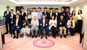 感恩嘉庚情 共话新篇章———香港理工大学荣获「集友陈嘉庚金融科技奖学金」学生来访